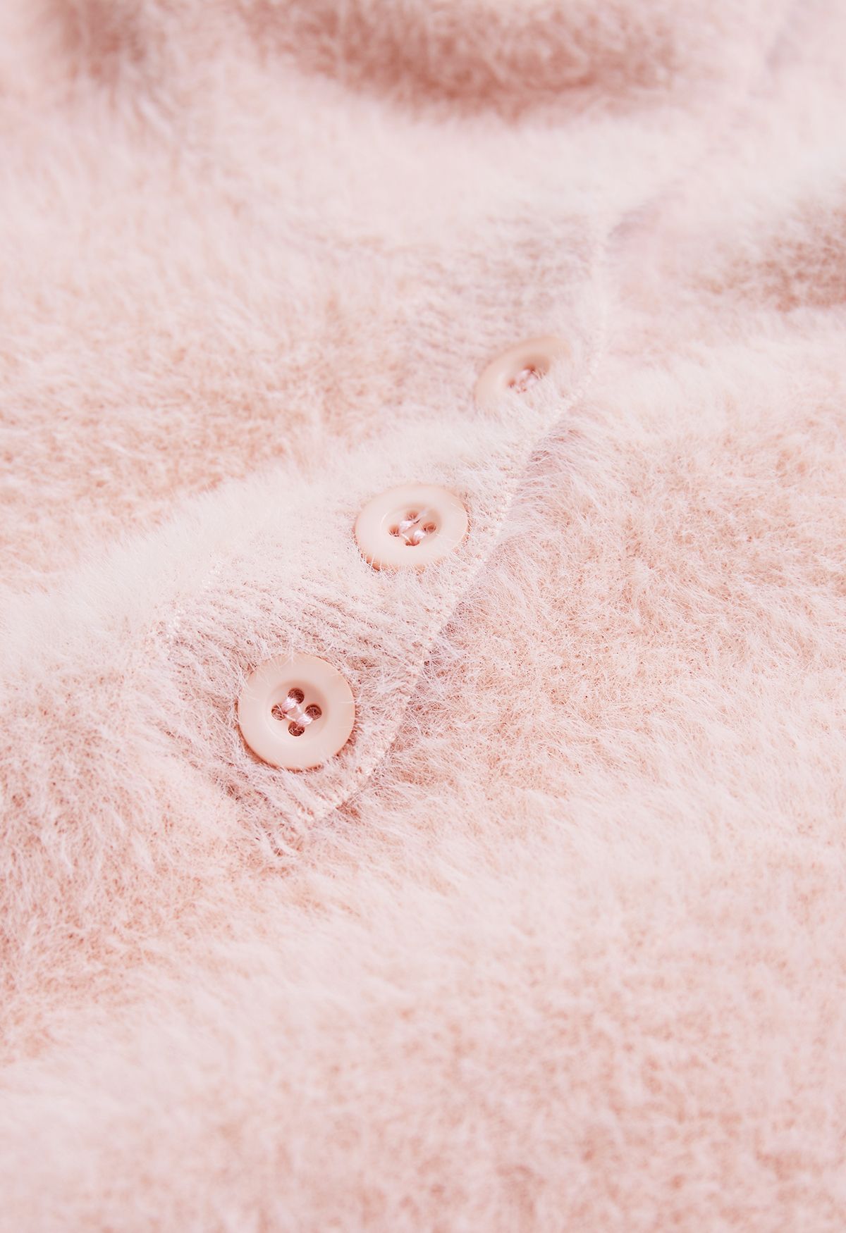 Maglione con cappuccio in maglia sfocata Kitty Cat in rosa per bambini