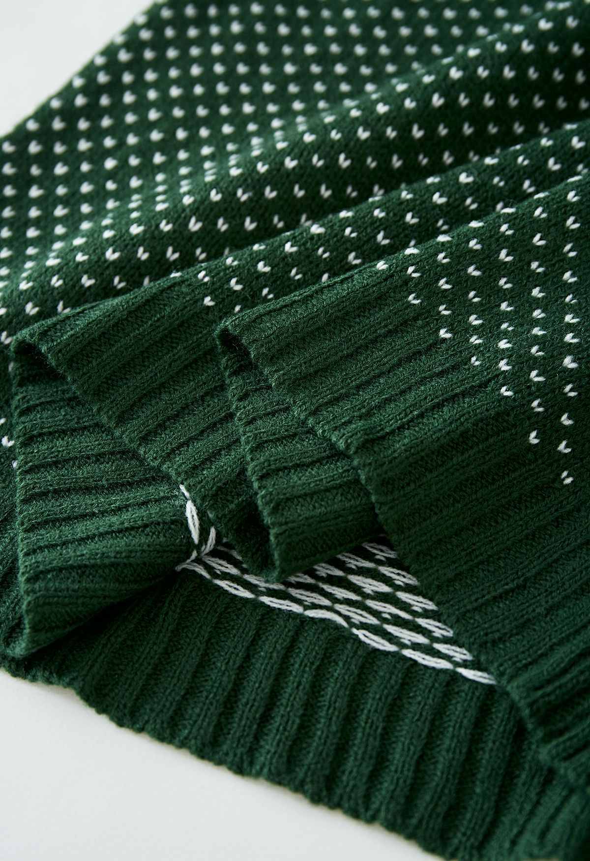 Simpatico maglione a maniche lunghe Ghost in verde militare
